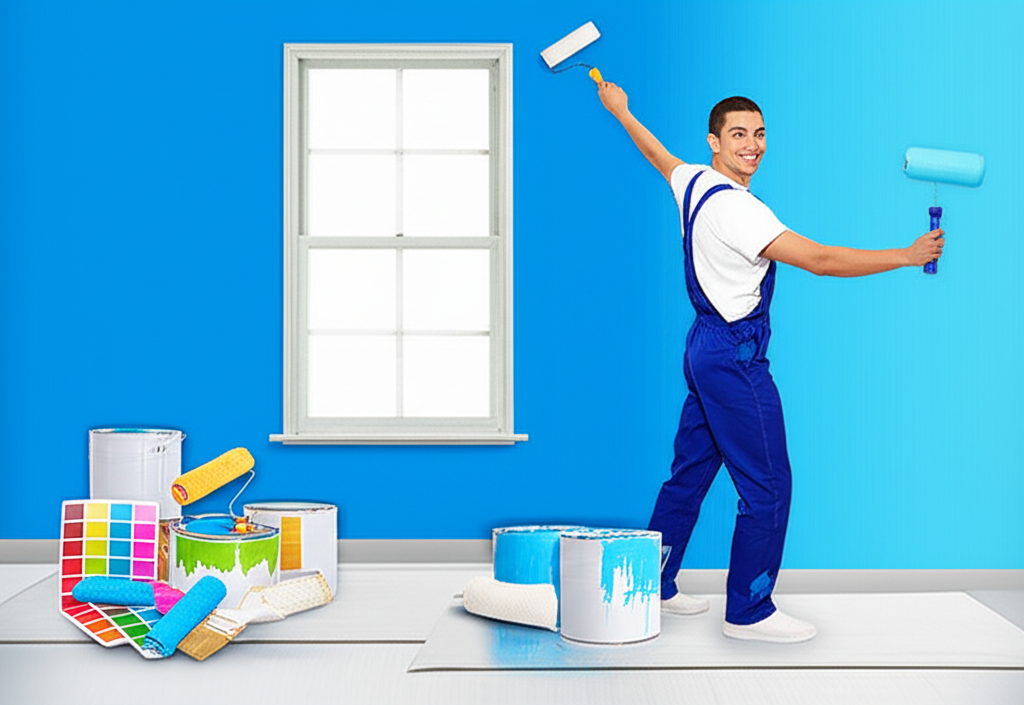 Professional painting service by ZapMan